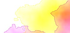 bayerische rhoen landkarte thueringen